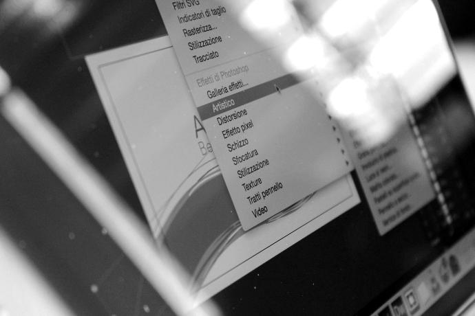 a close up of a computer screen with a blurry background